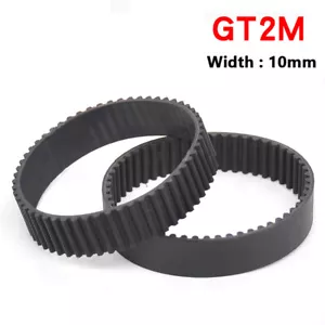 Cinghia di distribuzione sincrona GT2 passo 2 mm larghezza 10 mm anello chiuso per puleggia CNC 3D - Foto 1 di 5