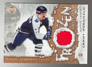 2007-08 Artifacts Frozen Artifacts #FA-LM Lanny McDonald RARE! /299