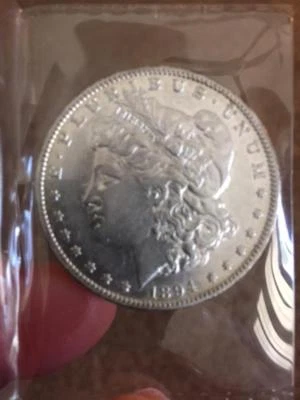 1894-O $1 Morgan Silver Dollar - Image 1 of 4