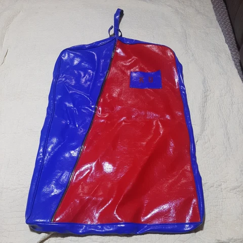 Vintage RARE Vinyl Kansas Jayhawks Clothing Suit Band Uniform Bag AWESOME!! Cover