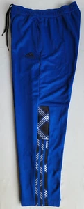Mens Size S Royal Blue Black Adidas Tiro 7/8 PNT AD Soccer Training Pants HN5518 - Picture 1 of 4