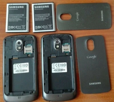 Dos móviles Samsung- Galaxy Nexus Google I9250 16gb con sus baterías - Imagen 1 de 4