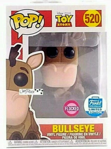 Funko Pop Toy Story 4 Flocked Bullseye Funko Shop Exclusive - Picture 1 of 7