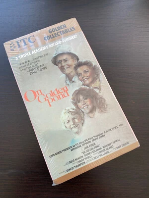 On Golden Pond - HEPBURN/FONDA ©1981 S-VHS SUPER VHS (AG-1980) NOT VHS - SEALED! Foto 1 de 4