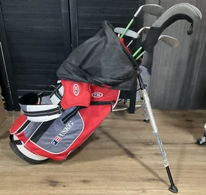 US Kids Golf USKG WT-15 UL18 Golf Set 6i, 8i,PW,3WPutter - Right Handed - Picture 1 of 7