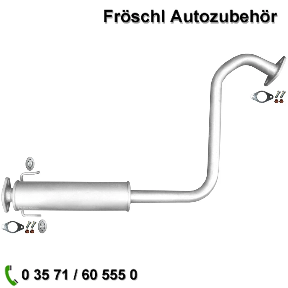 für Rover 25 MG ZR Schrägheck 1,1 1,4 1,6 Mitteltopf Auspuffanlage Anbausatz z* - Image 1 of 1
