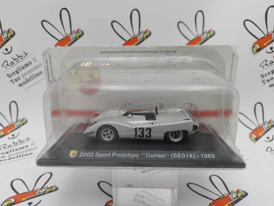 Die Cast 2000 Sport Prototype Cuneo (SE014) - 1969 + Display Box 2 Scale 1/43 - Image 1 of 2
