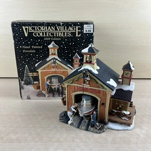 AMES Victorian Village Collectibles 2001 Edition Old Towne Boat Shop Handpainted - Picture 1 of 14