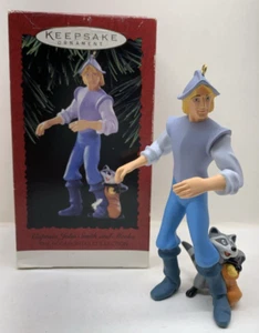 Hallmark-Disney Pocahontas Captain John Smith and Meeko Keepsake Ornament - Picture 1 of 6