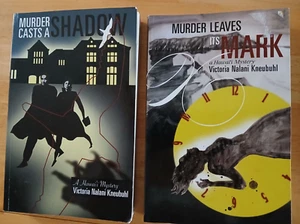 Lot Victoria Nalani Kneubuhl Murder Leaves a Mark, Murder Casts A Shadow Hawaii - Picture 1 of 2