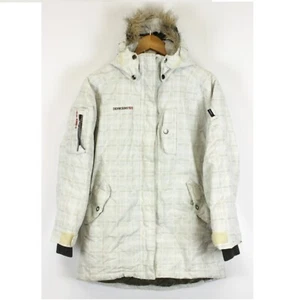 DIDRIKSONS Storm System Girls Jacket Size 13-14 Years 160 cm Hooded White s5134 - Picture 1 of 11