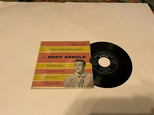 EDDY ARNOLD EP 45 SONGS OF HOPE AND INSPIRATION, BEYOND THE SUNSET,CRYING IN THE - Picture 1 of 1