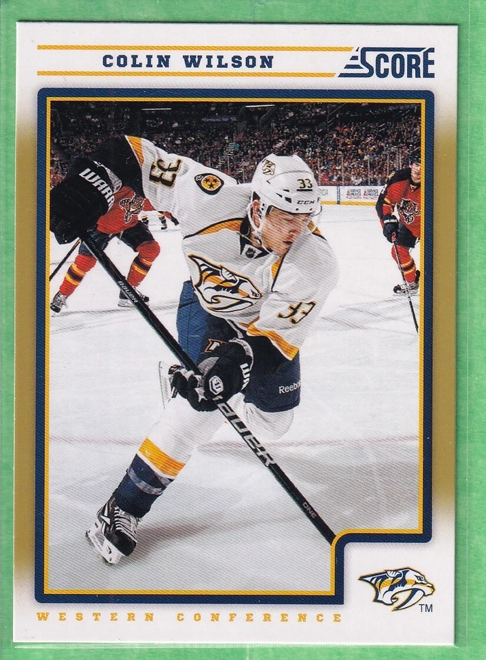 2012-13 Score Gold Rush #277 Colin Wilson Nashville Predators - Image 1 of 2