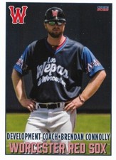 2022 Worcester Red Sox Brendan Connolly Boston Red Sox