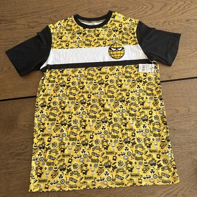 DESPICABLE ME PHIL MINION T-SHIRT GRANDE JUVENTUDE AMARELA UNIVERSAL STUDIOS - Imagem 1 de 4