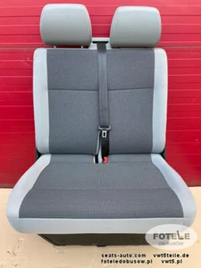 Asiento VW T5 asiento asiento del copiloto banco doble 2 AUSTIN GP Facelift - Imagen 1 de 1