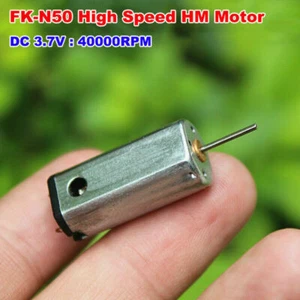 Motor eléctrico cepillo de cabina micro de alta velocidad FK-N50 DC 3V 3.7V 40000 RPM - Imagen 1 de 6