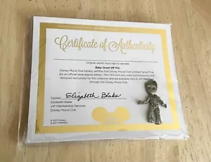 Disney Movie Club Authentic Gaurdians of the Galaxy Groot Pin - NEW - Picture 1 of 2