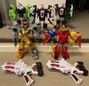 Power Rangers Lupinranger VS Patoranger DX Megazord conjunto paquete a granel BANDAI - Imagen 1 de 6