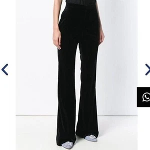Gucci Flare Velvet High-Rise Pants - Picture 1 of 10