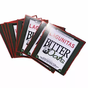 Lote de 2 pegatinas Lagunitas Avena amarga mango grifo calcomanía artesanía Napa - Imagen 1 de 1