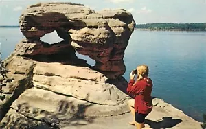 Dämonen Amboss Wisconsin Dells WI River Upper Dells Postkarte - Bild 1 von 2
