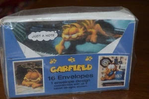 16 buste vintage Garfield il gatto in confezione sigillata Made in USA - Foto 1 di 3