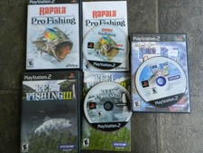 Rapala Pro Fishing Reel Fishing III Pro Bass Challenge Sony PlayStation 2 PS2