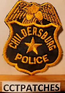 CHILDERSBURG, ALABAMA POLIZEI SCHNITTKANTE SCHULTERAUFNÄHER AL - Bild 1 von 2