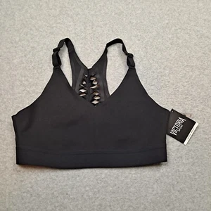 Victoria Sport Bra Women Medium Black Ultra Light Athleisure Yoga Gym Workout - Picture 1 of 8