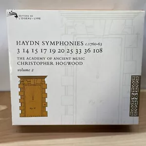 Haydn Symphonien, Band 2 Die Akademie der Alten Musik Hogwood (3 CD-Set) - Bild 1 von 9