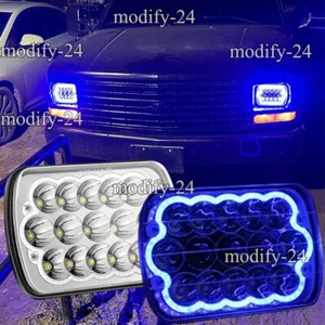 Par de faros LED 7x6" para Chevy C1500 C2500 C3500 K1500 K2500 K3500 1988-1999 - Imagen 1 de 13