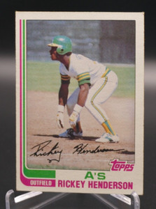 1982 Topps Rickey Henderson #610 Excellent HOF ~ Free Shipping