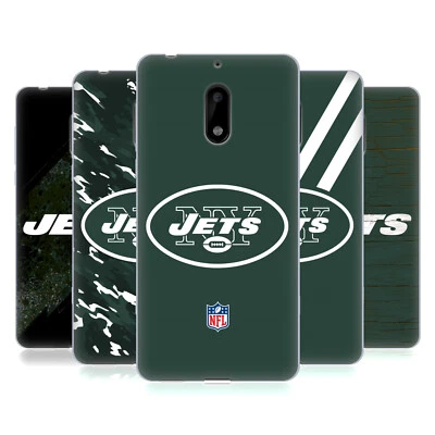 OFFICIAL NFL NEW YORK JETS LOGO SOFT GEL CASE FOR NOKIA PHONES 1 - Image 1 of 4