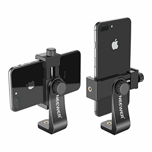Neewer smartphone holder iPhone vertical bracket 1 4 tripod mount support - Image 1 of 1