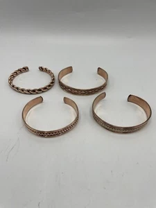 4-Pack: Ciana Tibetan Pure Copper Bracelets 4 for $18.99 - Picture 1 of 3