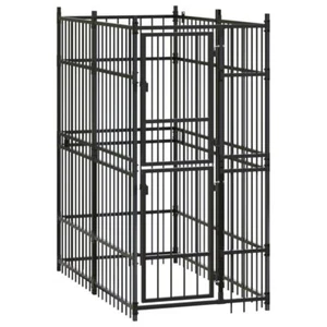 Outdoor Gehege Auslauf Welpen Hunde Stahl 96x190 cm 1,84 m2 sicher wetterfest - Bild 1 von 7