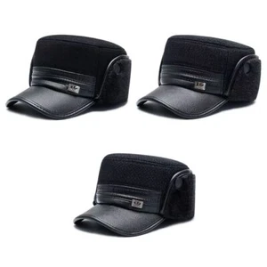 Hats Earmuffs Cap Ear Protection Hat Middle-aged And Elderly Hat Warm Berets - Picture 1 of 14