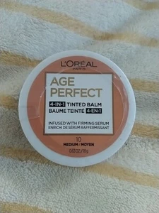 L'Oreal Age Perfect 4 in 1 Tinted Balm Foundation Firming Serum #10 Medium B19 - Picture 1 of 1