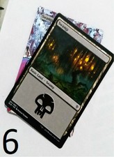 Hand Painted Altered MTG Card, Foil  detail Swamp  Anime Sexy Liliana Girl