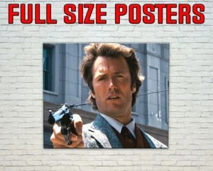 Dirty Harry Clint Eastwood Foto/Poster bis 30 Zoll - Bild 1 von 2