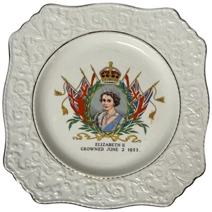 Placa Coronación Reina Isabel II Royal Winton 2 de Junio 1953 De Colección - Imagen 1 de 8