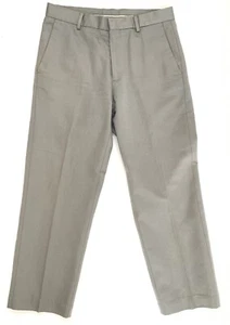 Calvin Klein Men's Regular Fit Flat Front Casual Trousers Pants Gray 29 - Picture 1 of 5