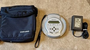 SONY D-CJ01 CD Walkman MP3 Music Player Tested / Great Sound CDR/RW Compatible - Picture 1 of 8