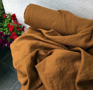 Natural Undyed Linen Fabric by the Yard | Garments, Home Décor & Sewing Material - Picture 1 of 59