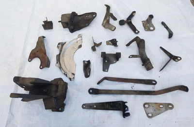 kit piastra staffa motore renault 5 gt turbo R5 super 5 C1JG7 supporto flangia - Immagine 1 di 4