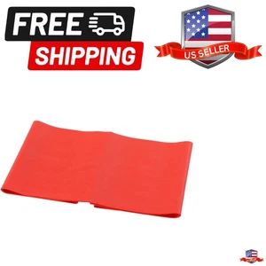 Latexfreies Trainingsband, 5 Fuß einzeln, rot - Bild 1 von 2