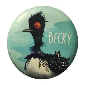 Becky Bird Button Pin Disney Pixar Finding Nemo Dory Loon Good Hair Loungefly - Picture 1 of 9