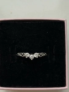 Original PANDORA 192232C01 königlicher Wirbel Diadem Ring Gr. 56 Silber Schmuck - Bild 1 von 3