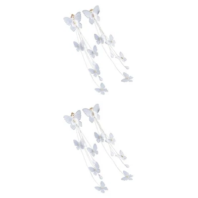  2 Pieces Clip on Ohrringe Fã¼r Mã¤dchen Ohrmanschette Nicht Pierkende - Bild 1 von 4